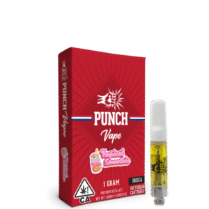 Punch Vape – Tropical Smoothie Indica Premium Distillate Cart 1g